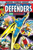 Defenders #28 "My Mother, the Badoon!" Release date: July 15, 1975 Cover date: October, 1975