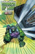 Hulk Vs. Thor: Banner of War Alpha #1 Mjolnir Crash Variant