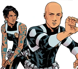 Pandora Peters (Earth-616) and Wong (Earth-616) from Doctor Strange Vol 6 4 001