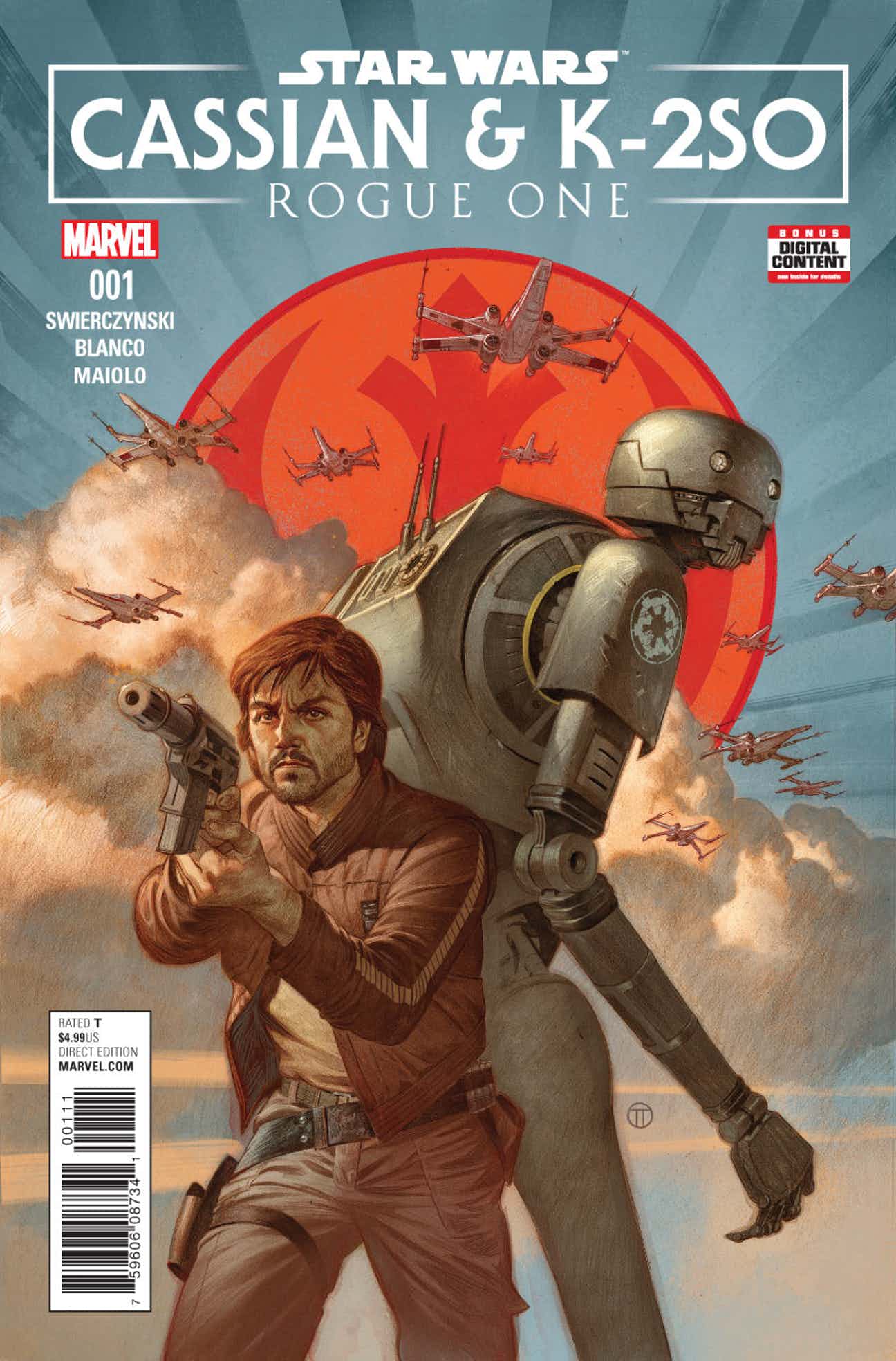 Star Wars Rogue One #1 Action Figure Variant Marvel Comics 1st Print