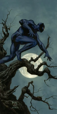 T'Challa as the Black Panther