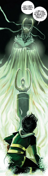 Loki Laufeyson (Ikol) (Earth-616) and Loki Laufeyson (Kid Loki) (Earth-616) from from Journey Into Mystery Vol 1 645 001