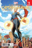 Mighty Captain Marvel #1 "Alien Nation: Part 1 of 4" Release date: January 18, 2017 Cover date: March, 2017