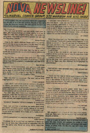 Nova Vol 1 3 page Letters