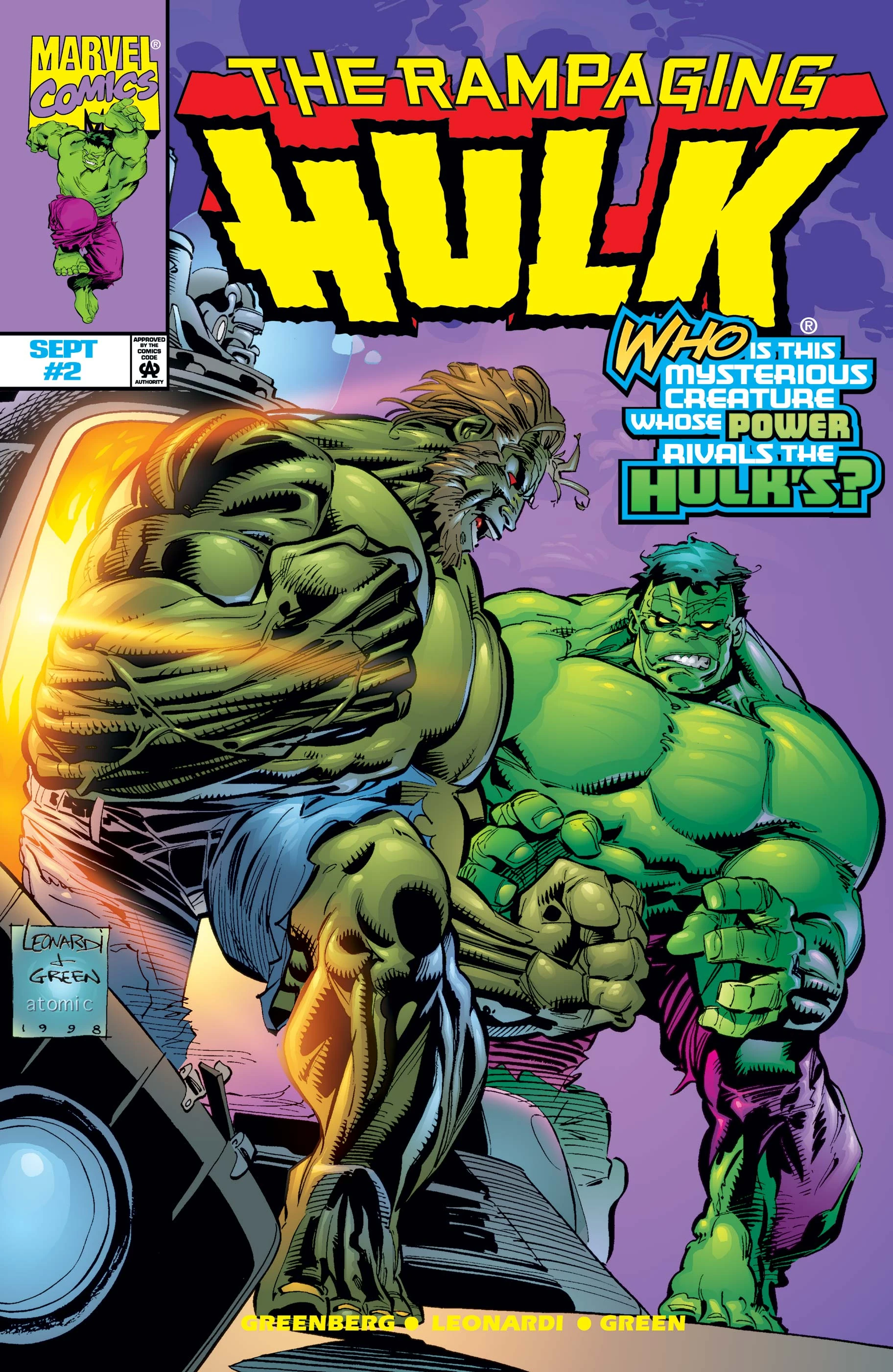 Rampaging Hulk Vol 2 2 | Marvel Database | Fandom