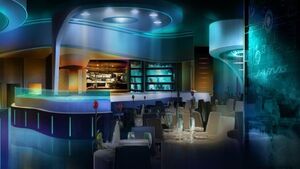 Tony's Skydeck is a Tony Stark's own steak and seafood restaurant on the upper floors of Avengers Tower.[15]