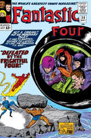 Fantastic Four #38 "Defeated by the Frightful Four!" Release date: February 11, 1965 Cover date: May, 1965