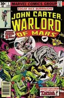 John Carter Warlord of Mars #1 "The Air-Pirates of Mars. Chapter 1" Release date: March 22, 1977 Cover date: June, 1977