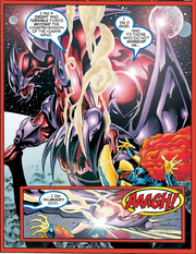 Onslaught (Earth-616) and Jean Grey (Earth-616) from X-Men Vol 2 53