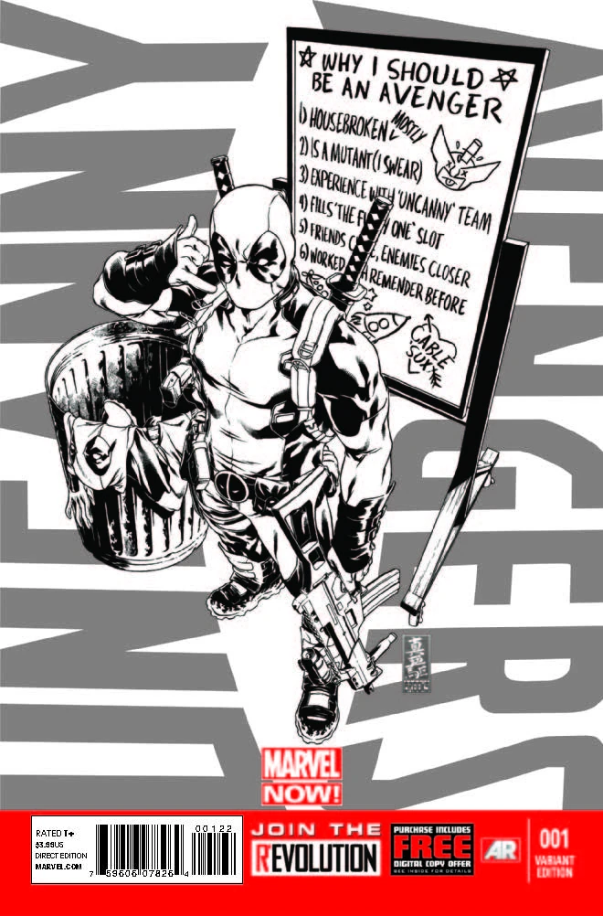 Heft (Deadpool Call Me Maybe Sketch Variant)