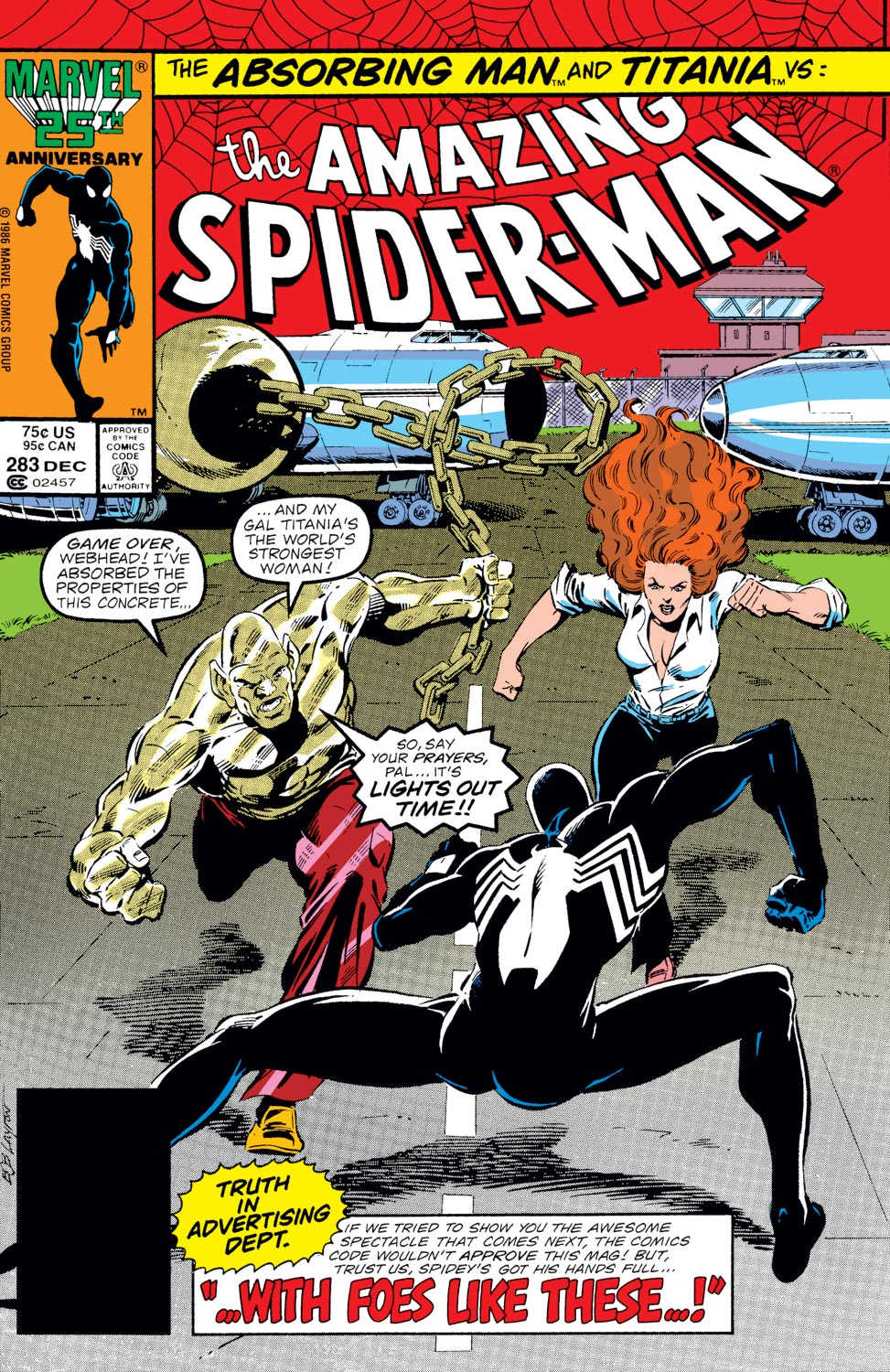 Amazing Spider-Man Vol 1 283 | Marvel Database | Fandom
