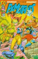 Ex-Mutants Vol 2 3.jpg (463 KB) Ex-Mutants (Vol. 2) #3 "Six Heroes Fight to Save the Human Race!" Cover date: January, 1993