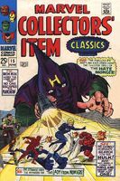 Marvel Collectors' Item Classics #15 Release date: February 29, 1968 Cover date: June, 1968