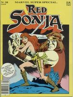 Marvel Comics Super Special #38 "Red Sonja" Cover date: November, 1985