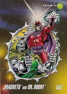 Max Eisenhardt and Victor von Doom (Earth-616) from Marvel Universe Cards Series III 0001
