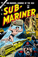 Sub-Mariner #36 "The Hidden World!" Release date: July 9, 1954 Cover date: November, 1954