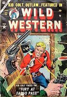 Wild Western #34 "Fury At Fargo Pass!" Release date: February 19, 1954 Cover date: June, 1954