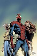 Spidey with Aunt May and Mary Jane