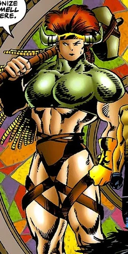 Auntie Maim (Earth-928) from X-Men 2099 Vol 1 32 0001