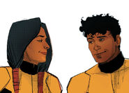 Thinking of going to space From New Mutants (Vol. 4) #1