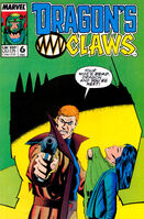 Dragon's Claws #6 "Craven Idols!" Release date: November 15, 1988 Cover date: December, 1988