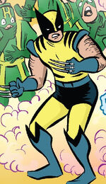 Mutant powers had physiological side effects (mostly farting) (Earth-21110)