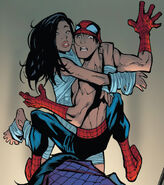 Peter Parker (Earth-616) and Cindy Moon (Earth-616) from Amazing Spider-Man Vol 3 5 002