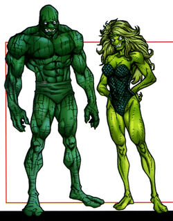 Quons (Species) from Official Handbook of the Marvel Universe A-Z Update Vol 1 4 001