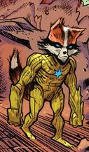Rocket Raccoon (Earth-18138) (19 KB) Iron Groot The Rider raised Thanos as his child (Earth-18138)