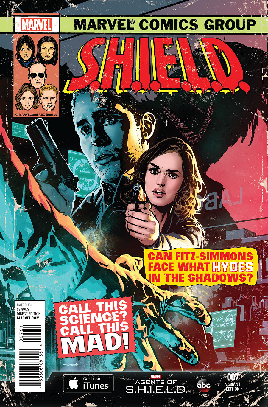 Marvel Shield #1 Maos Photo Variant Comic Book 2015 ABC TV 
