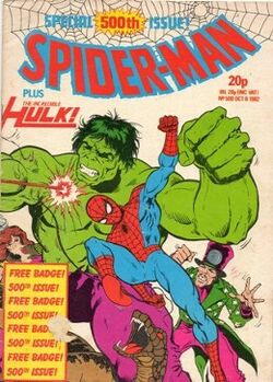 Spider-Man (UK) Vol 1 (1982–1984) | Marvel Database | Fandom