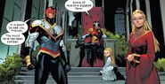 With brother, wife, and daughter in Avalon From Excalibur (Vol. 4) #16