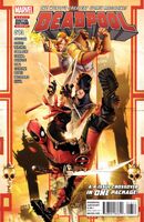 Deadpool (Vol. 6) #13 "Deadpool #13 - Temporary Insanitation (Part One)" Release date: June 1, 2016 Cover date: August, 2016