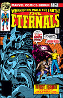 Eternals #1 "The Day of the Gods" Release date: April 13, 1976 Cover date: July, 1976