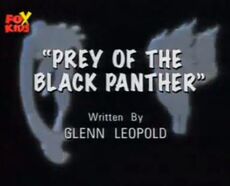 Fantastic Four S2E07 "Prey of the Black Panther" (November, 1995)