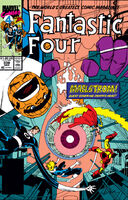 Fantastic Four #338 "Kangs for the Memories!!! Or Guess Who's Coming to Dinner!" Release date: January 23, 1990 Cover date: March, 1990