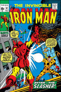 Iron Man #41 "The Claws of the Slasher" (September, 1971)