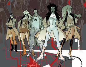 Nextwave (Earth-63163) from Nextwave Vol 1 5 Cover