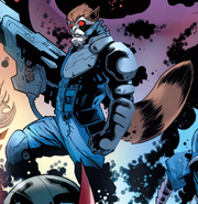 Rocket Raccoon (Earth-616) from Guardians of the Galaxy Vol 3 24 001