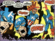 Steve Rogers (Earth-616) being transformed into the Red Skull in Captain America Vol 1 115