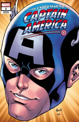 United States of Captain America Vol 1 1 Headshot Variant