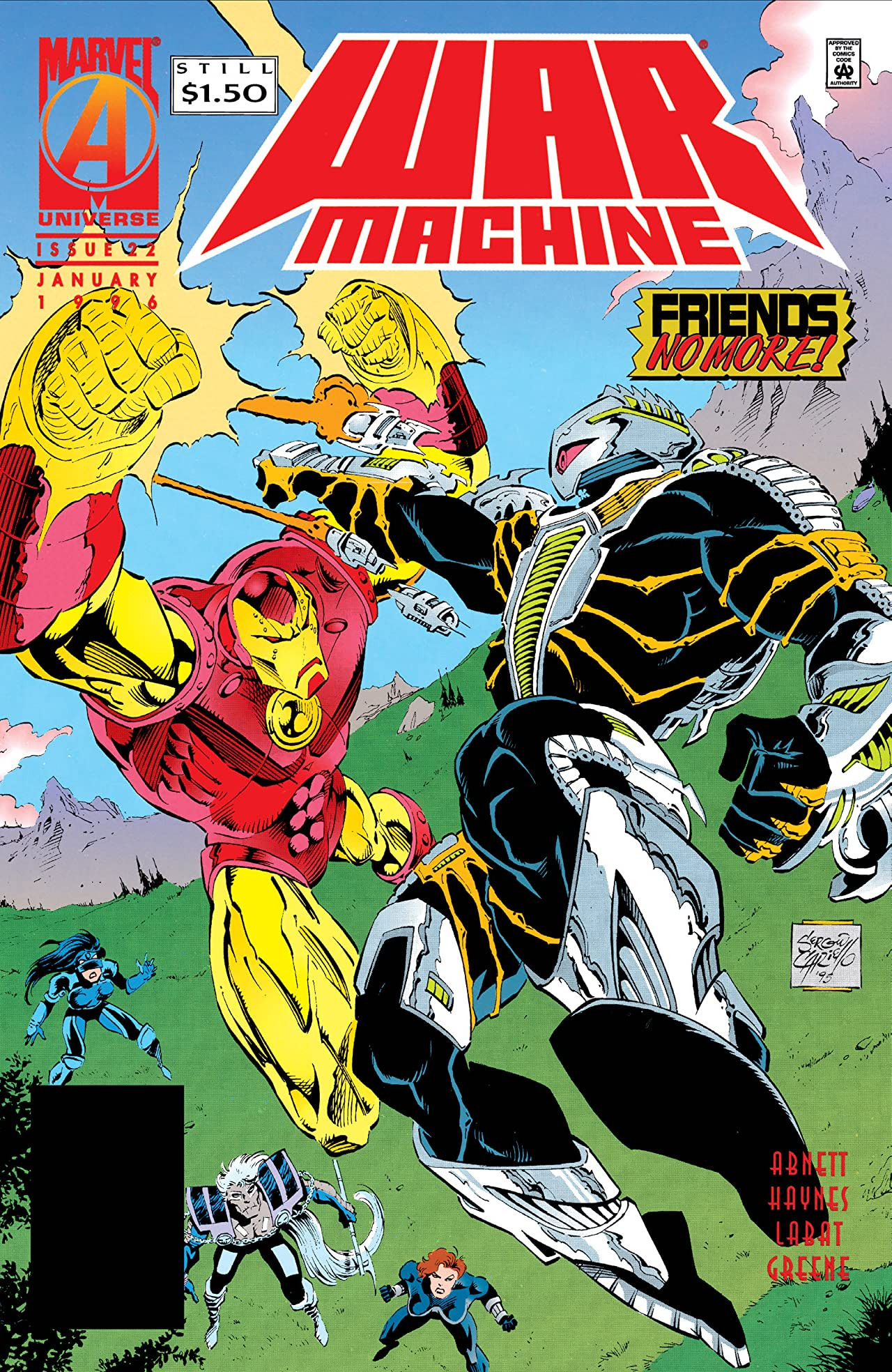 War Machine Vol 1 22, Marvel Database