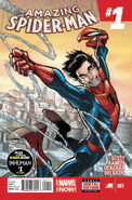 Amazing Spider-Man Vol 3 #1 "Lucky To Be Alive" (June, 2014)