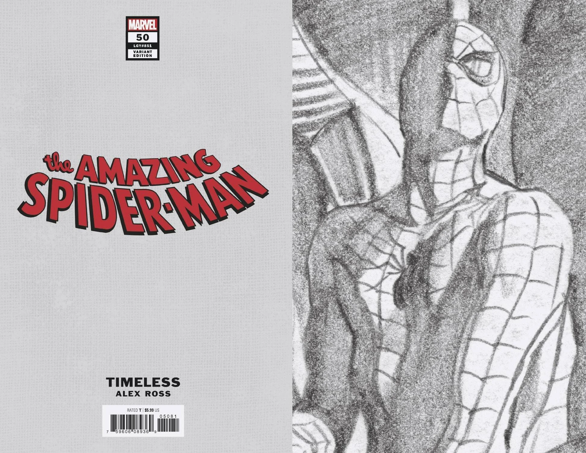 Heft (Spider-Man Timeless Sketch Wraparound Variant)
