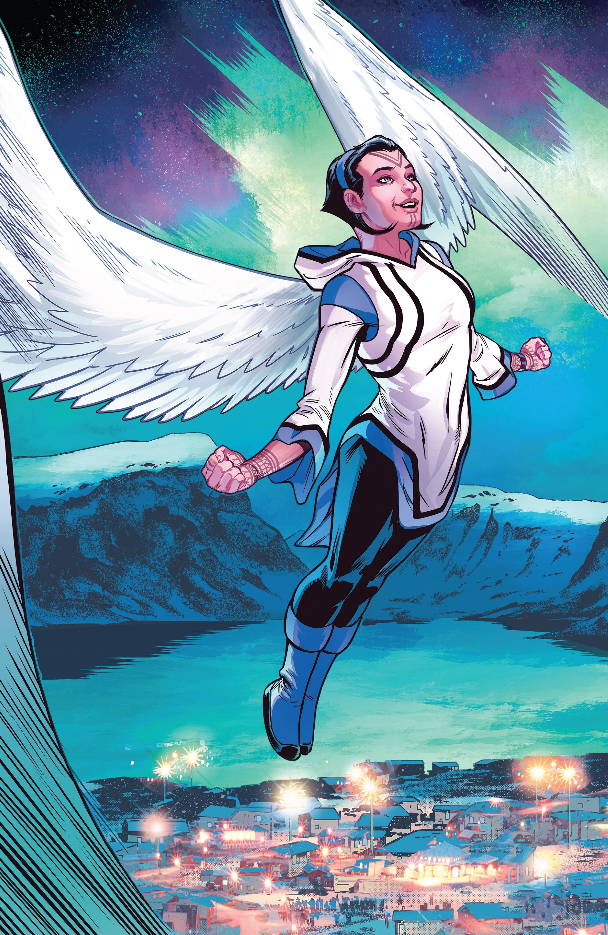Aurora - Marvel - Alternate Art - Rosetta - Flesh & Blood