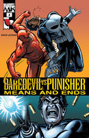 Daredevil vs. Punisher #4 "Over The Line" Release date: September 14, 2005 Cover date: November, 2005