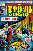 Frankenstein #7 "The Fury of a Fiend!" Release date: August 7, 1973 Cover date: November, 1973