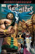 Incredible Hercules #117 "Sacred Invasion (Part 1) - The God Squad" (July, 2008)