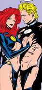 Madelyne Pryor (Earth-616) and Alexander Summers (Earth-616) from Uncanny X-Men Vol 1 242 0001