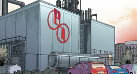 Parker Industries Chemical Plant from Amazing Spider-Man Vol 4 16 001